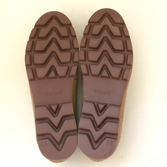 VIONIC Penny Loafer Suede Lug Sole Cheryl ll Sand Women’s Size 9.5 New in Box - Picture 13 of 16